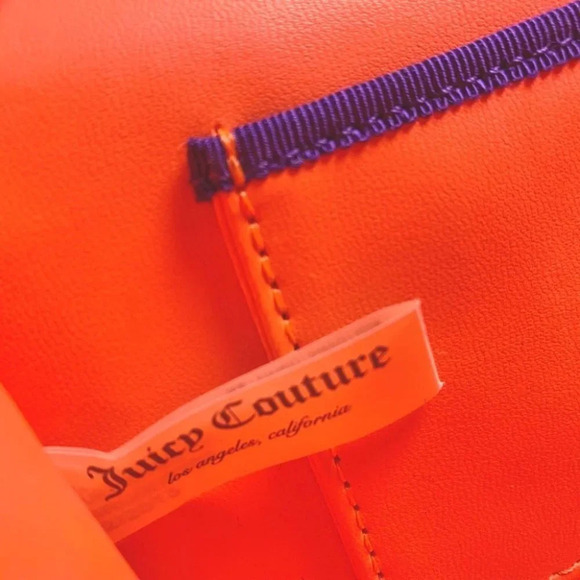 Juicy Couture California Palm  Tree Beach 10" x 5" Clutch - Picture 4 of 5